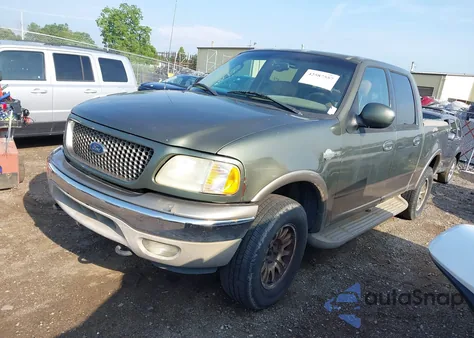 2002 Ford F-150 Lariat/Xlt from USA, damaged, VIN 1FTRW08L42KC44438
